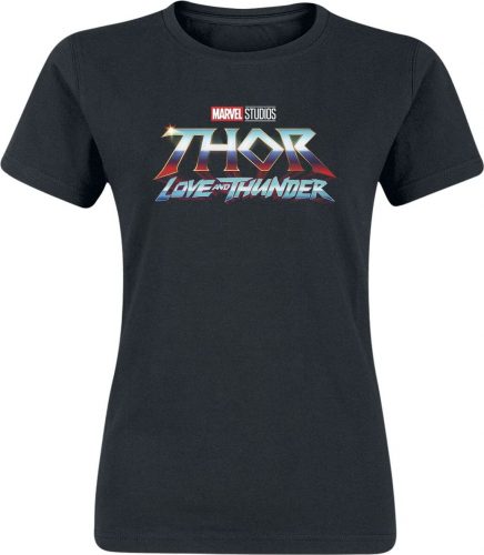 Thor Love And Thunder - Logo Dámské tričko černá