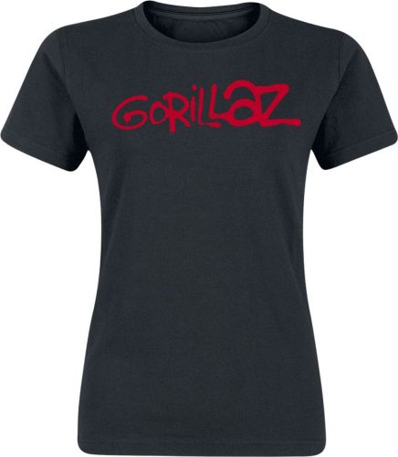 Gorillaz Spray Logo Dámské tričko černá