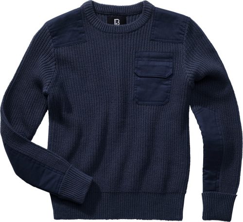 Brandit Dětský pulovr BW detská mikina námořnická modrá