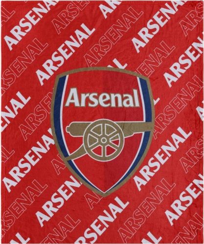 FC Arsenal London Kuschelige Plüschdecke Deka vícebarevný