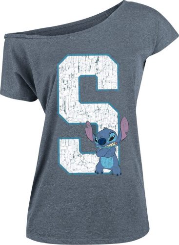 Lilo & Stitch 626 - Stitch Dámské tričko smíšená modrá