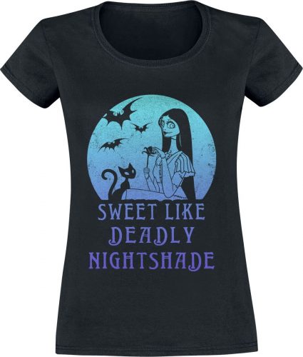 The Nightmare Before Christmas Sally Moon Dámské tričko černá