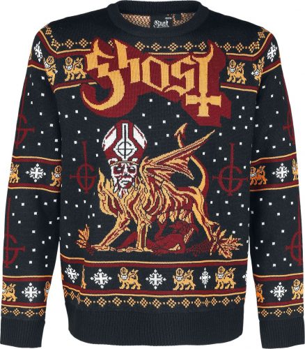 Ghost Holiday Sweater 2022 Pletený svetr vícebarevný