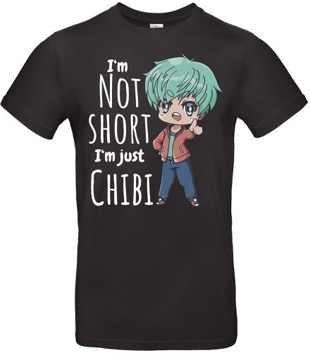 Zábavné tričko Chibiboy#2 Tričko černá