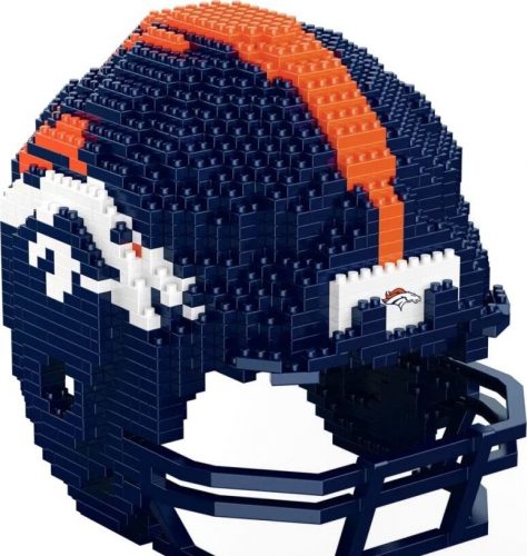NFL Denver Broncos - 3D BRXLZ - Replika Helm Hracky vícebarevný