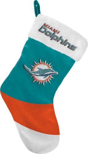 NFL Miami Dolphins - Weihnachtsstrumpf Nástenné dekorace vícebarevný