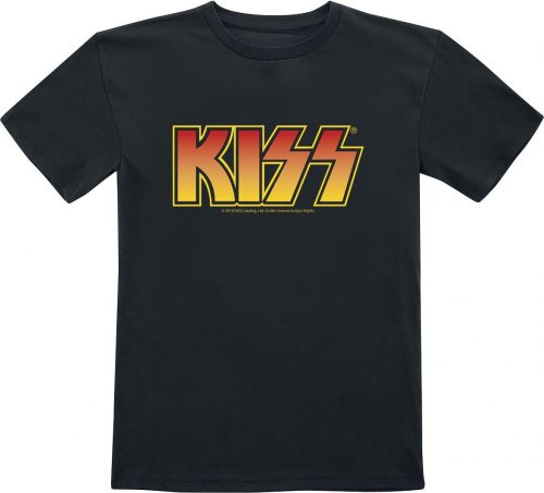 Kiss Metal-Kids - Logo Kids detské tricko černá