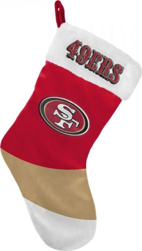 NFL San Francisco 49ers - Weihnachtsstrumpf Nástenné dekorace vícebarevný
