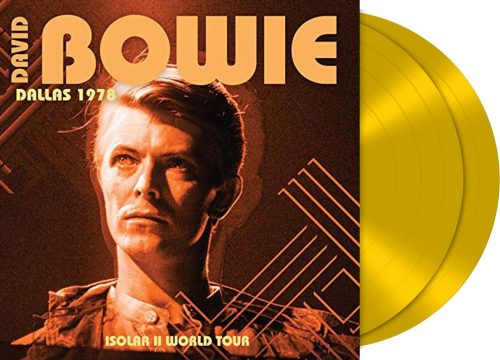 David Bowie Dallas 1978 - Isolar 2 World Tour 2-LP žlutá