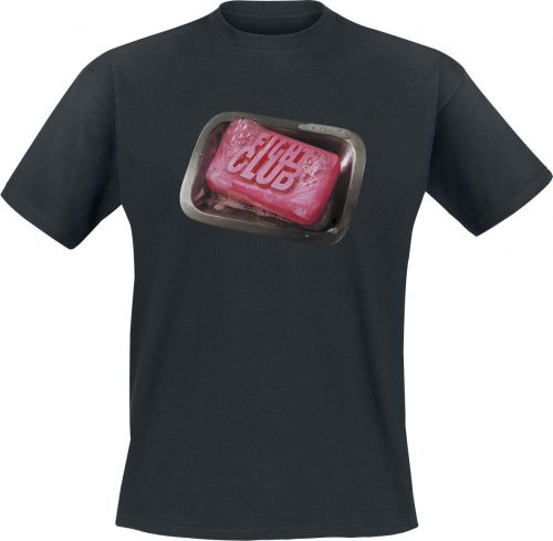 Fight Club Soap And Tray Logo Tričko černá