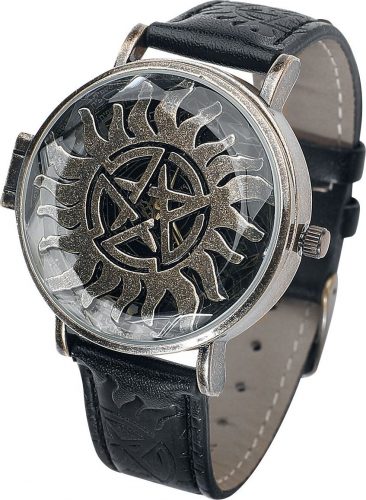Supernatural Anti Possession Náramkové hodinky černá
