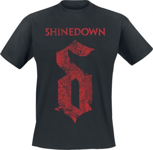 Shinedown The Voices Logo Tričko černá