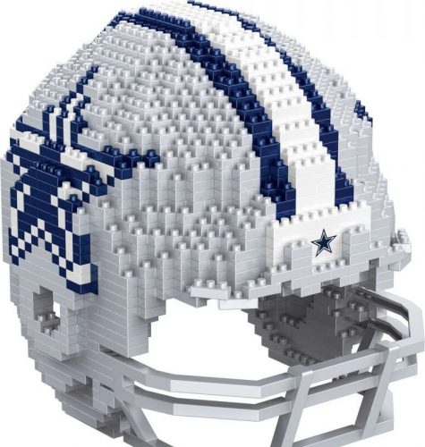 NFL Dallas Cowboys - 3D BRXLZ - Replika Helm Hracky vícebarevný