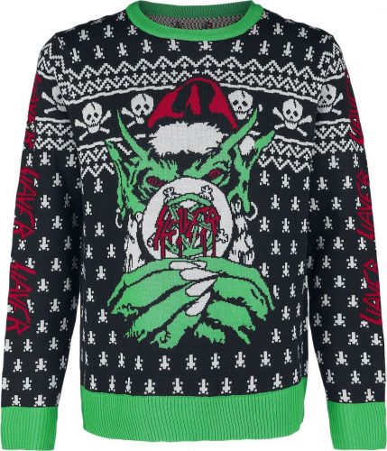 Slayer Holiday Sweater 2022 Pletený svetr vícebarevný