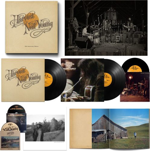 Neil Young Harvest 2-LP & 7“ & 2-DVD standard