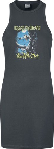 Iron Maiden Amplified Collection - Fear Of The Dark Šaty charcoal