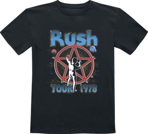 Rush Starman Tour 78 detské tricko černá