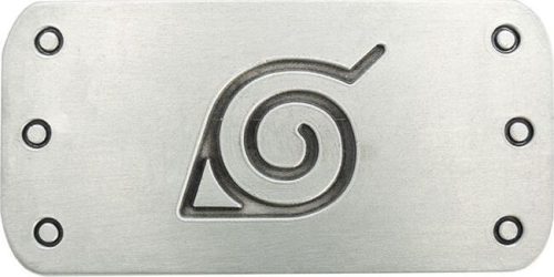 Naruto Shippuden - Konoha Symbol Magnet Magnetka na lednici stríbrná