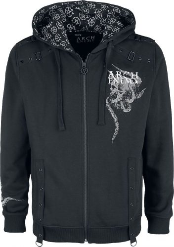 Arch Enemy EMP Signature Collection Mikina s kapucí na zip černá