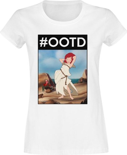 Ariel - Malá mořská víla #OOTD Dámské tričko bílá