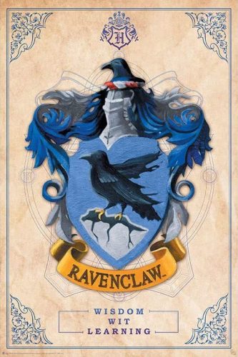 Harry Potter Ravenclaw plakát standard