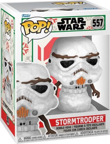 Star Wars Holiday - Snowman Stormtrooper Vinyl Figur 557 Sberatelská postava standard