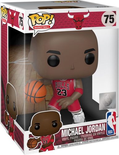 NBA Vinylová figurka č. 75 Chicago Bulls - Michael Jordan (Jumbo Pop!) Sberatelská postava standard