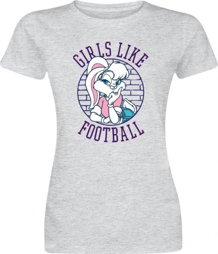 Looney Tunes Girls Football Dámské tričko šedá