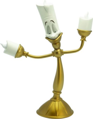Kráska a zvíře Lumière Lamp Lampa zlatá