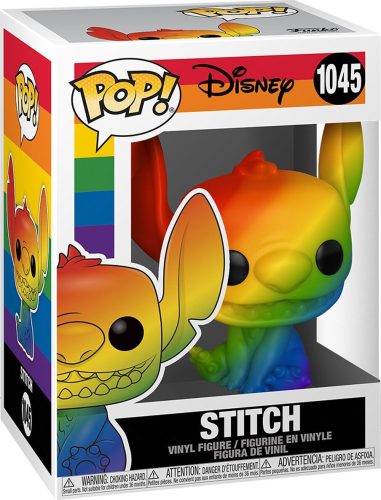 Lilo & Stitch Pride - Stitch (Rainbow) Vinyl Figur 1045 Sberatelská postava standard
