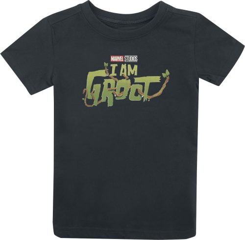 Strážci galaxie Kids - I Am Groot detské tricko černá