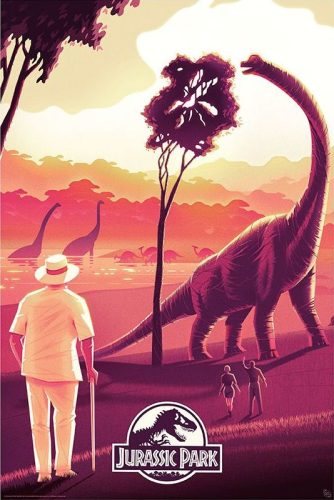 Jurassic Park Welcome plakát standard