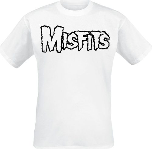 Misfits Logo Tričko bílá