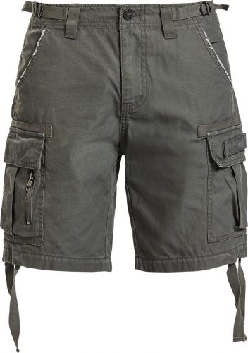 Black Premium by EMP Army Vintage Shorts Dámské šortky olivová