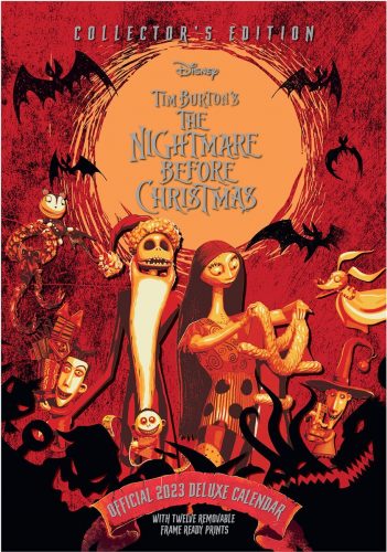 The Nightmare Before Christmas A3 Deluxe Wandkalender 2023 Nástenný kalendář vícebarevný