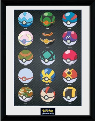 Pokémon Pokeballs Obraz na zeď vícebarevný