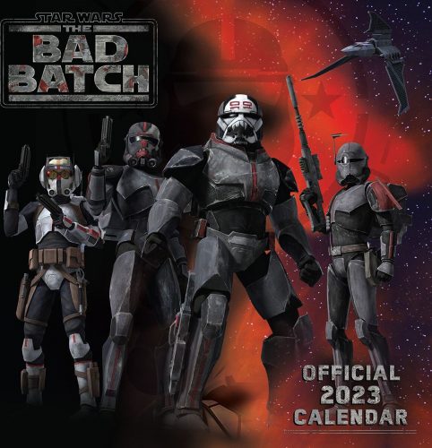 Star Wars Bad Batch - Wandkalender 2023 Nástenný kalendář vícebarevný