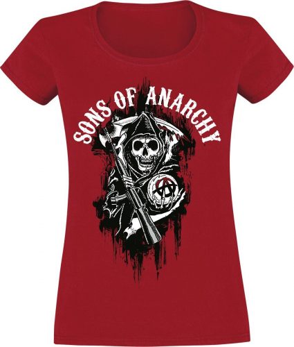 Sons Of Anarchy Sons Of Anarchy Dámské tričko červená