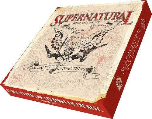 Supernatural Kalendergeschenkbox 2023 Nástenný kalendář vícebarevný