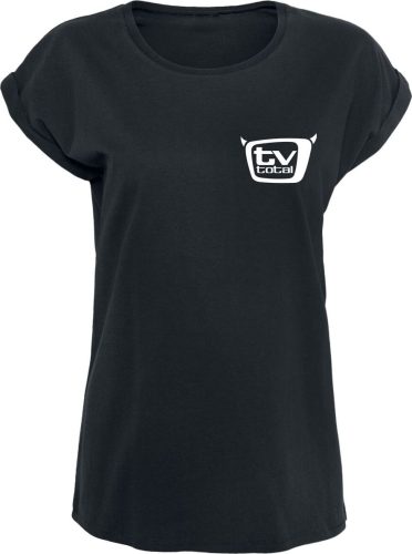 TV total Logo Dámské tričko černá