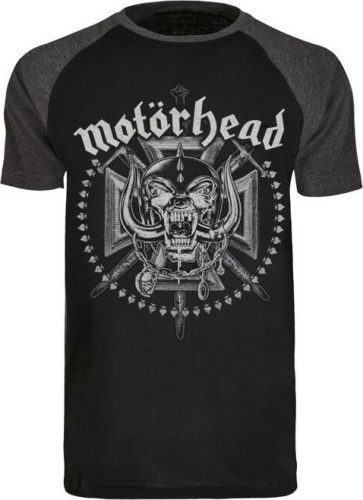 Motörhead Iron Cross Swords Tričko cerná/šedá