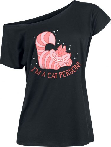 Alice in Wonderland Chesire Cat Dámské tričko černá