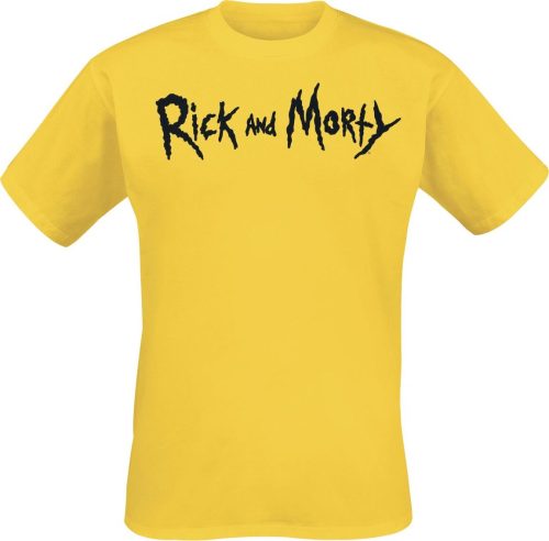 Rick And Morty Rick Mugshot Tričko žlutá