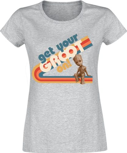 Strážci galaxie Groot - Get Your Groot On Dámské tričko prošedivelá