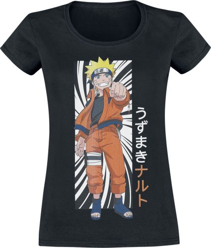 Naruto Uzumaki Dámské tričko černá