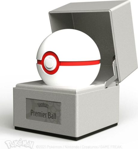 Pokémon Diecast Replica Premier Ball Rplika bílá/cervená
