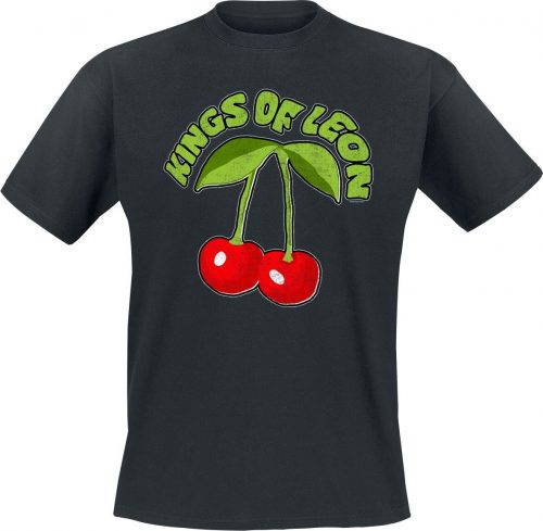 Kings Of Leon Cherry Logo Tričko černá