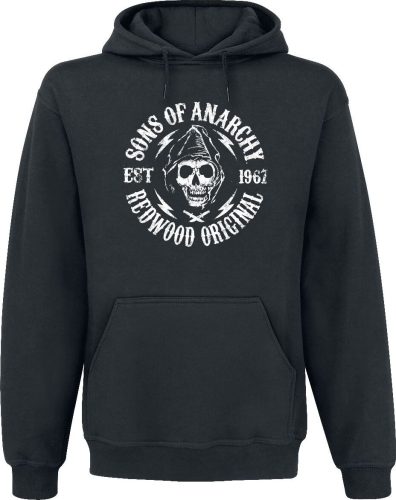 Sons Of Anarchy Redwood Original - Reaper Mikina s kapucí černá