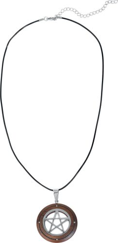 etNox Pentagramm Náhrdelník - řetízek stríbrná