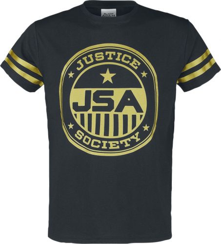 Black Adam JSA Justice Society Tričko černá